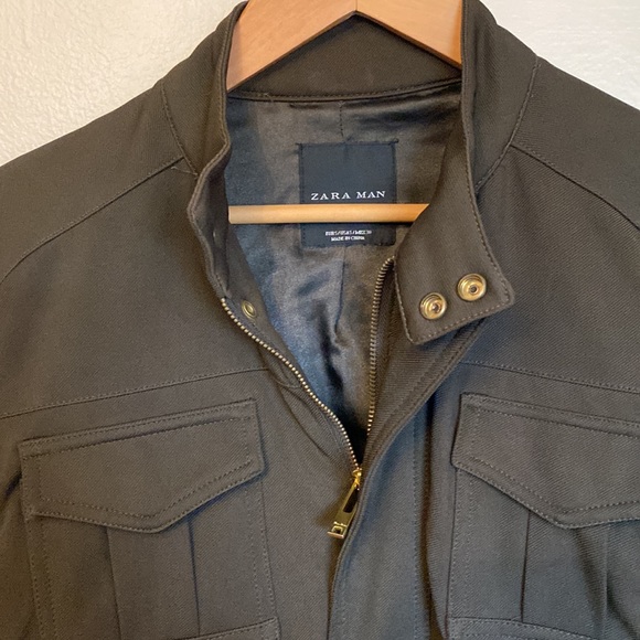 Beautiful Zara Jacket for men/woman size small used but 3 times max! - Picture 3 of 5